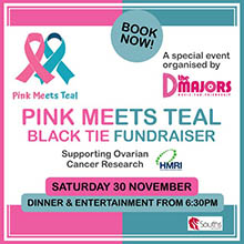 Pink Meets Teal Black Tie Fundraiser