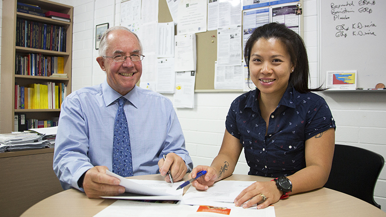 Professor Peter Howe and Dr Rachel Wong