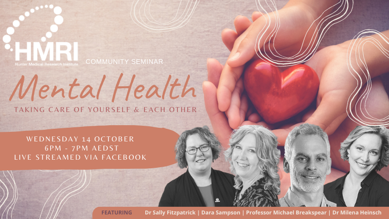 Mental Health: Taking Care of Yourself & Each Other Virtual Community Seminar