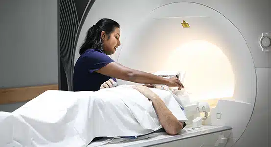 Clinical trials MRI patient