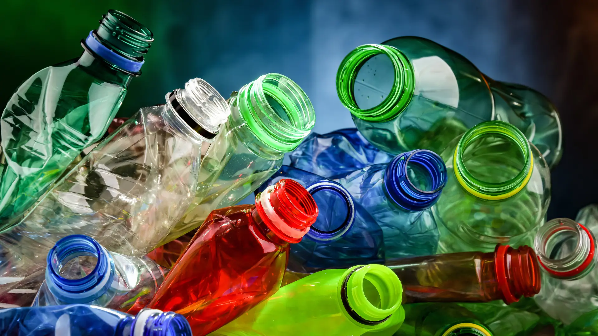 Plastic bottles that may contain BPA traces