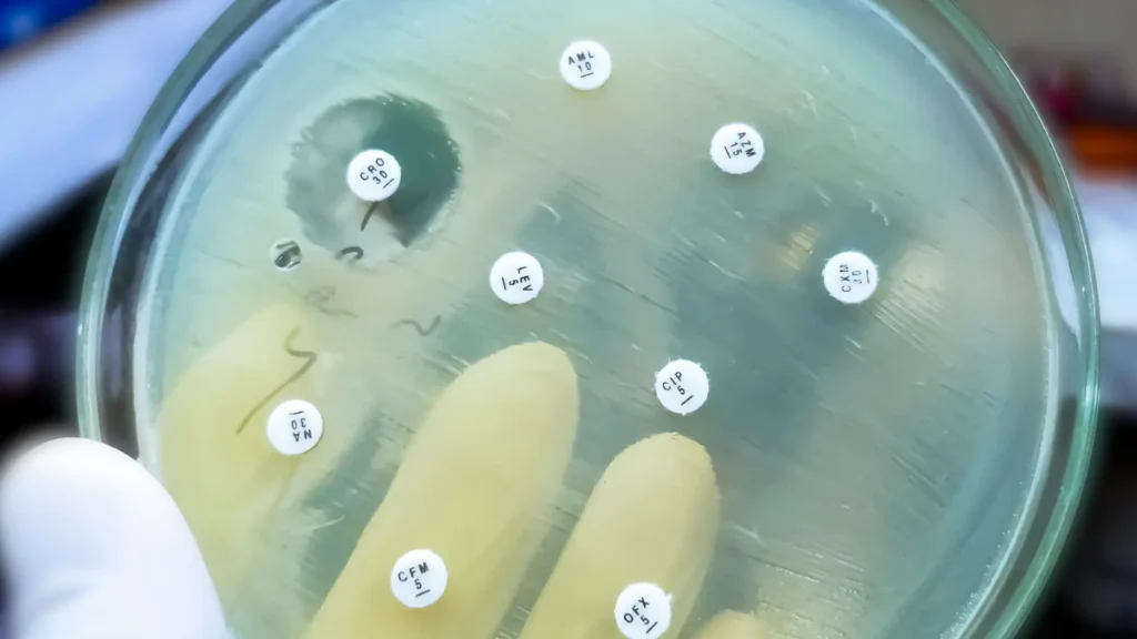 Antimicrobial Resistance Petri Dish