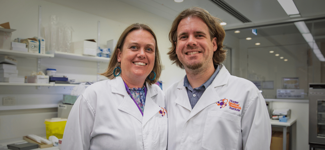 Researchers, Dr Steve Maltby and Dr Vicki Maltby