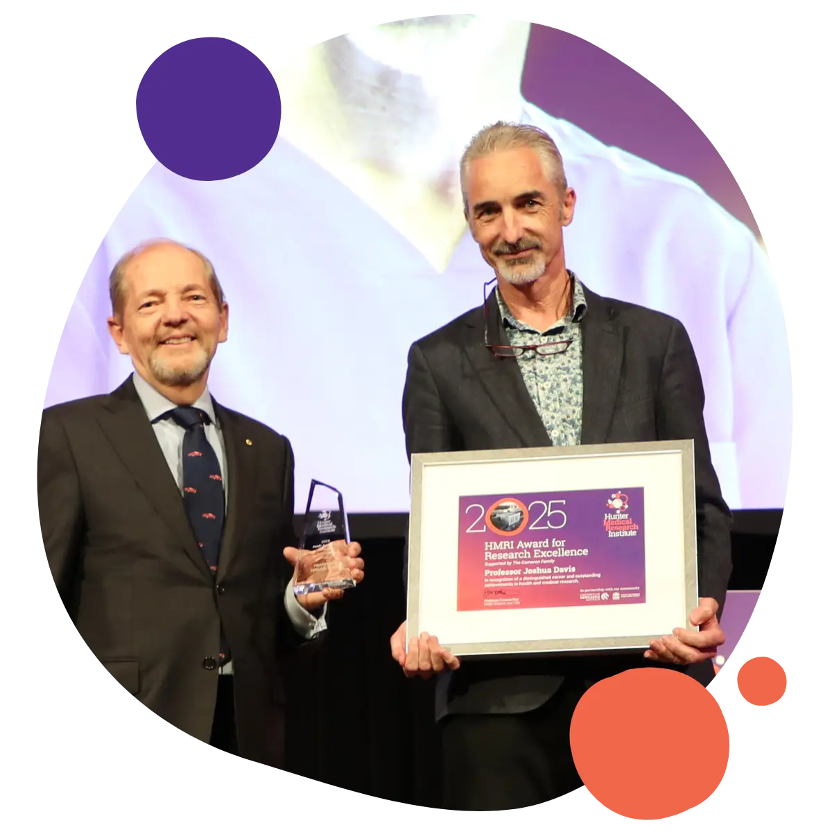 HMRI Professor Joshua Davis - HMRI Award for Research Excellence