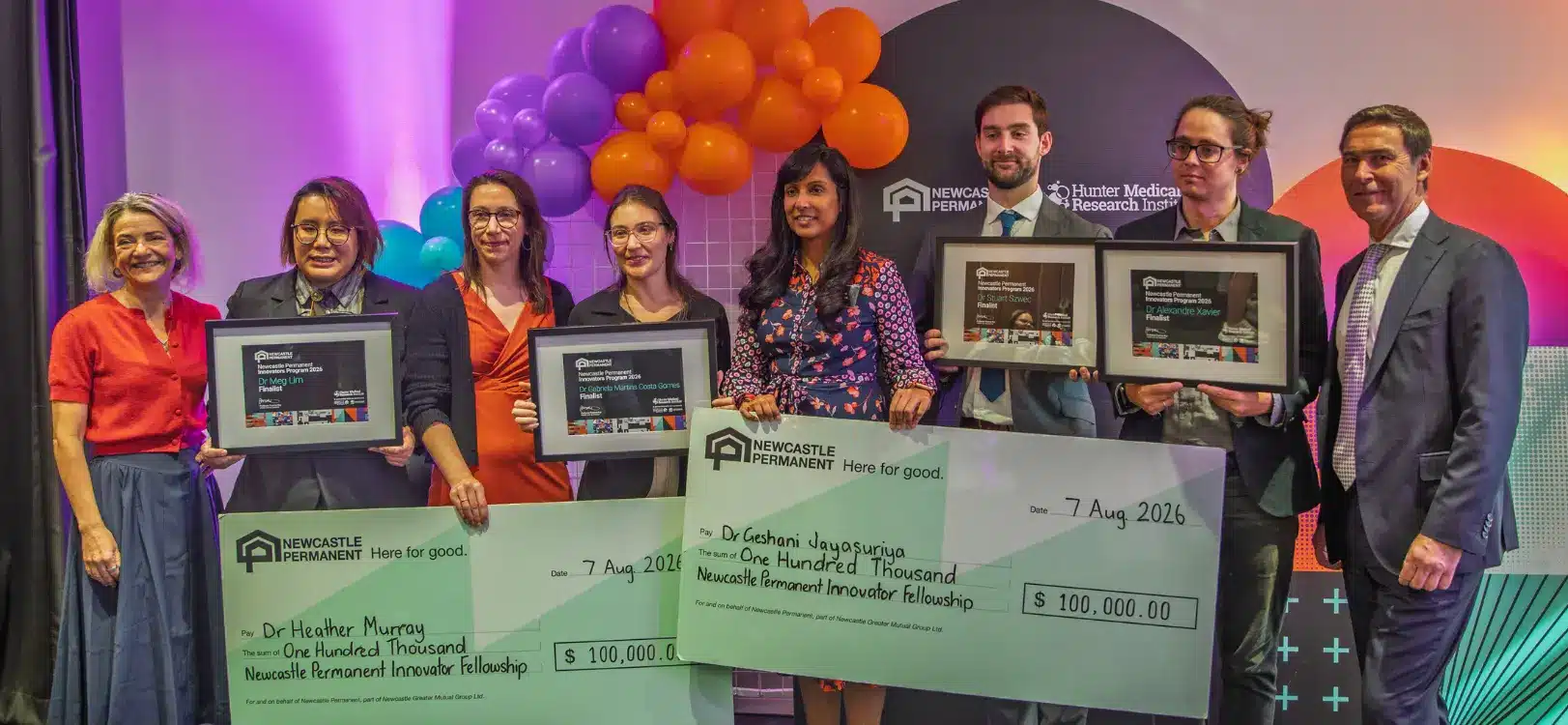 Two Hunter researchers backed with 200000 to turn breakthrough ideas into better health