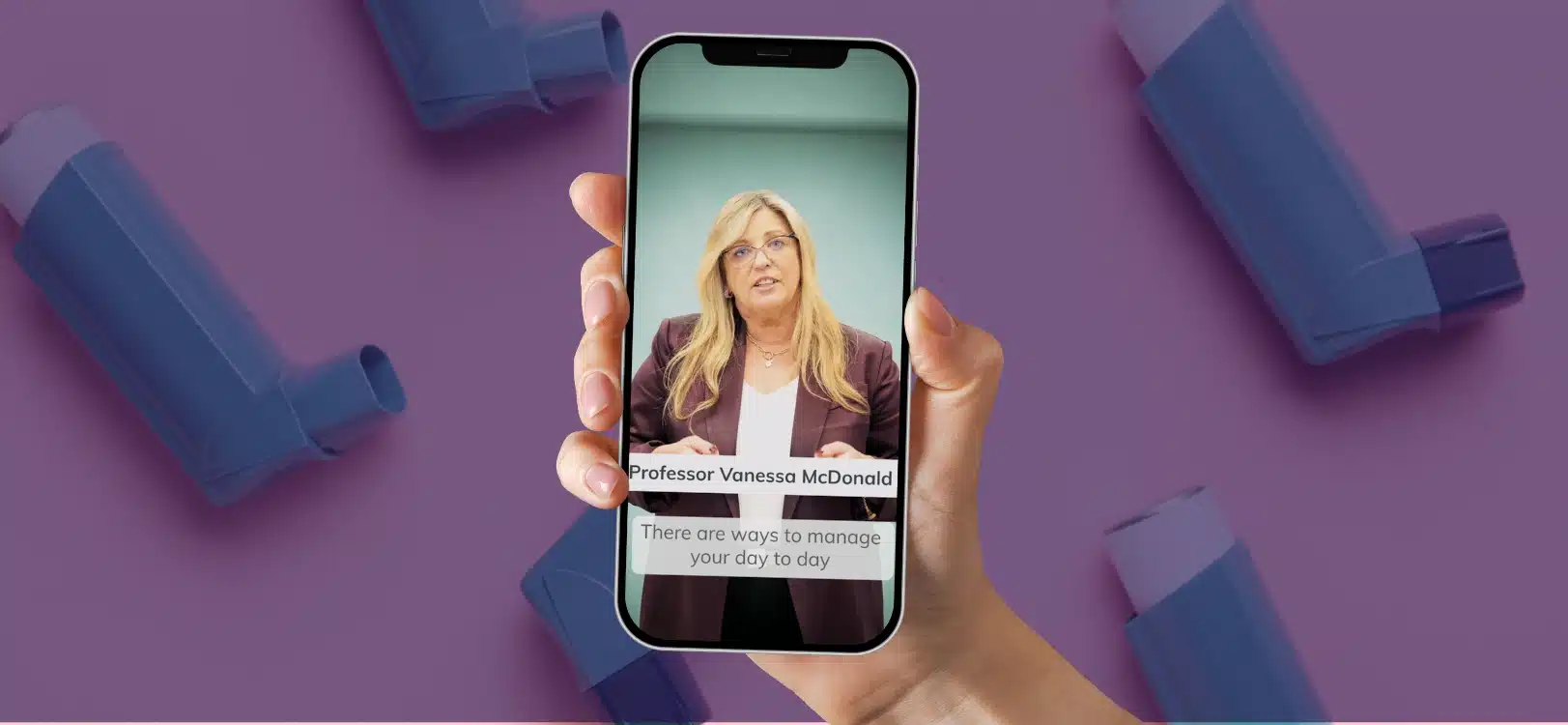 Can a smartphone app help people with asthma manage breathlessness