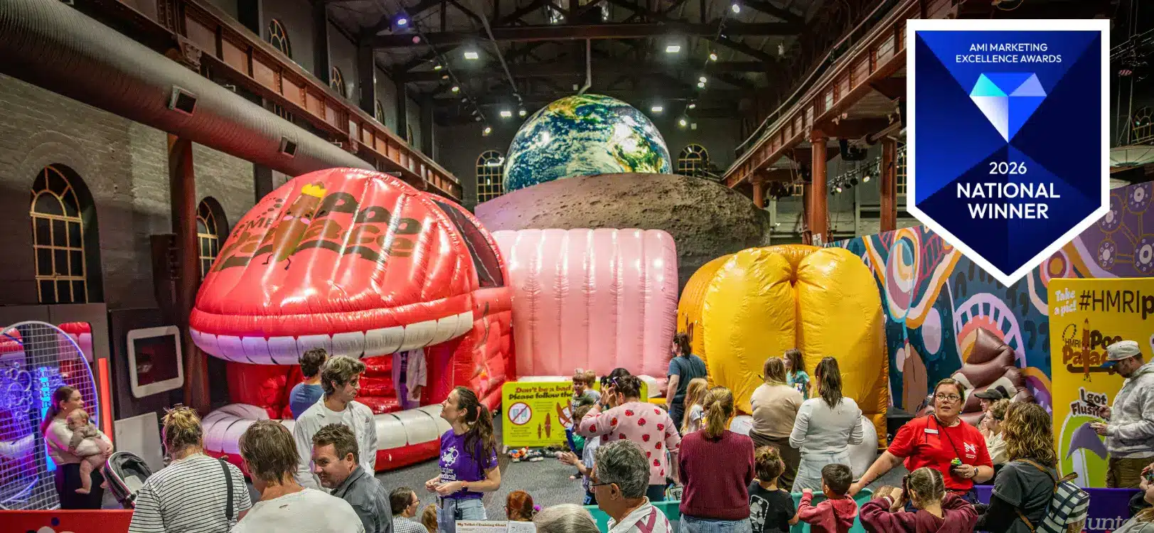 HMRI Poo Palace Wins National Award